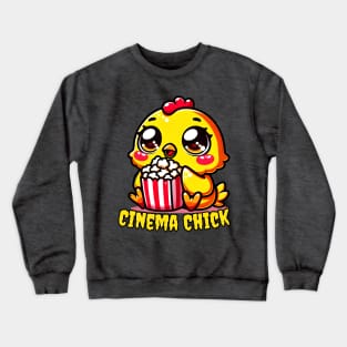 Popcorn chicken for movie lovers Crewneck Sweatshirt